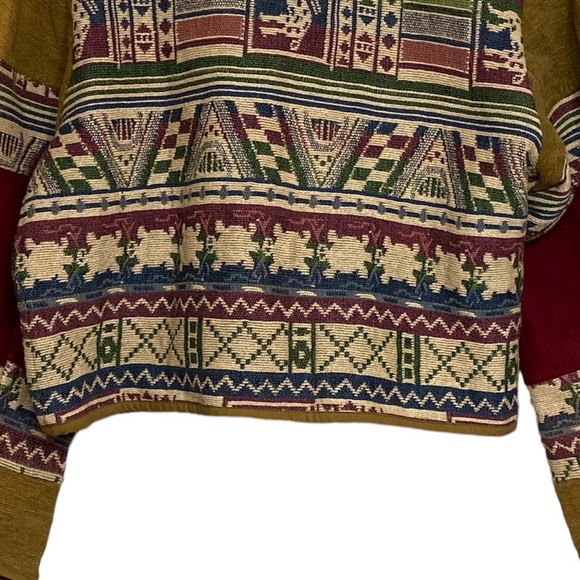 NWT Vintage New Identity Tapestry Aztec Blazer Jacket - Picture 8 of 13
